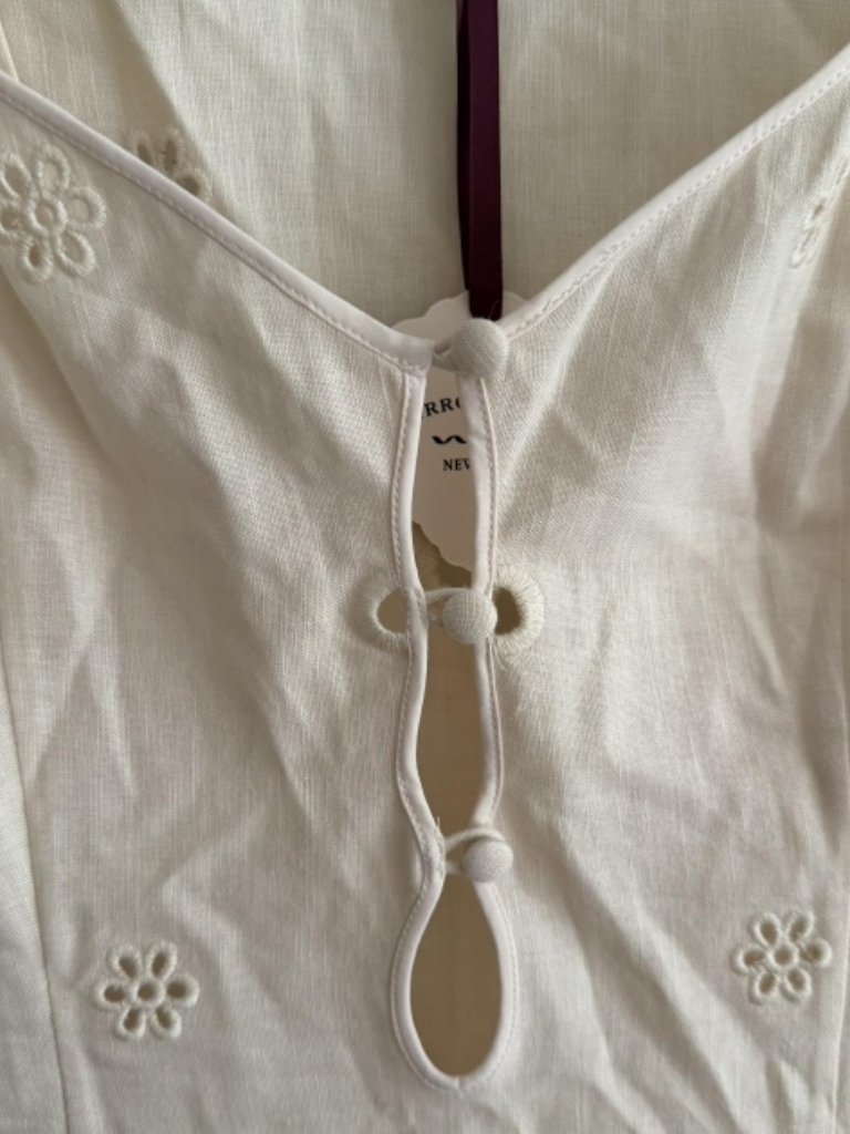 New With Tags Mirror Palais Maria Dress In Leite — image 6 of 6